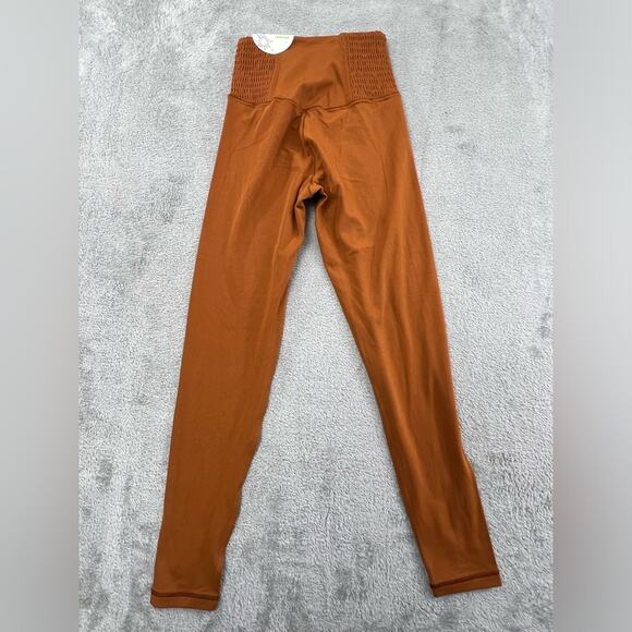 NEW Aerie XS Offline Orange Brown High Rise Leggings - Picture 7 of 10
